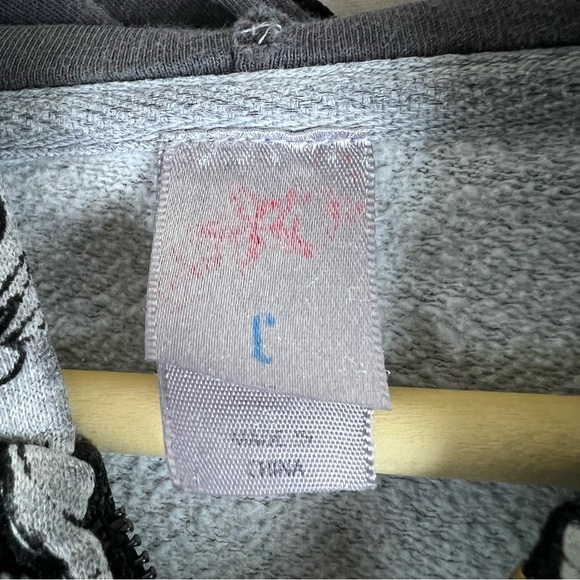 Vintage Y2K So Cal Grunge Zip Up Hoodie Small - Picture 5 of 9